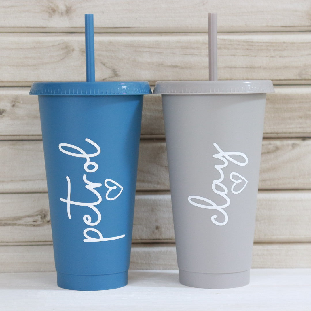 Kids Cold Cup & Straw