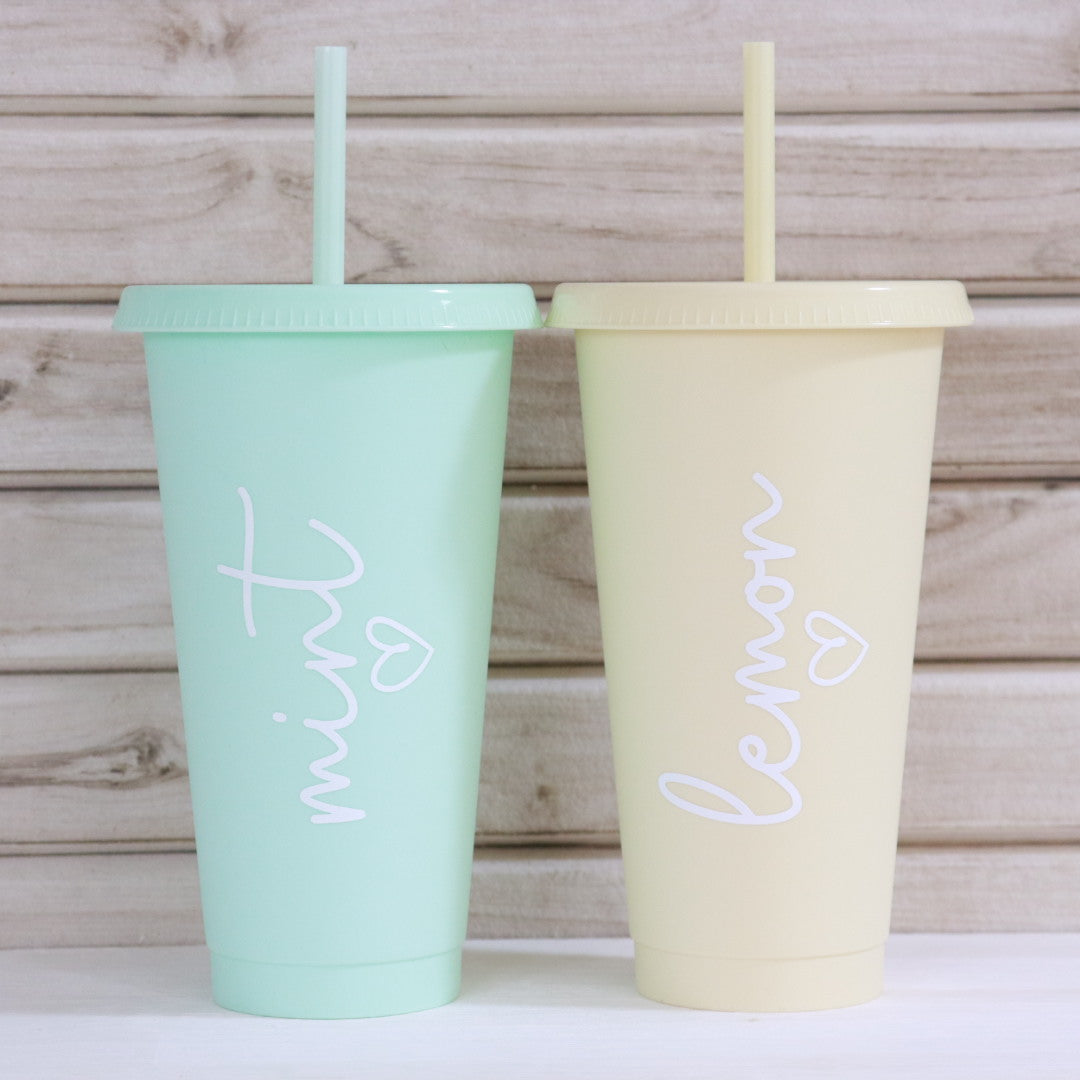 Kids Cold Cup & Straw