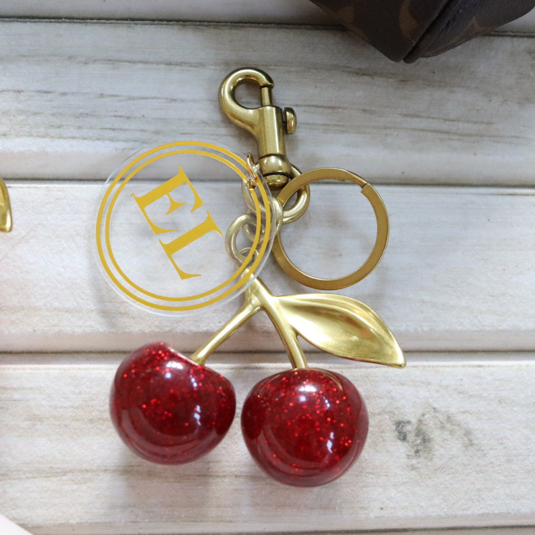 Cherry Bag Charm