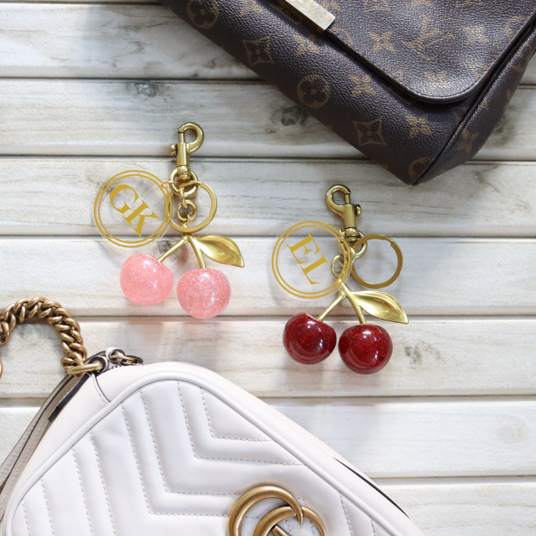 Cherry Bag Charm