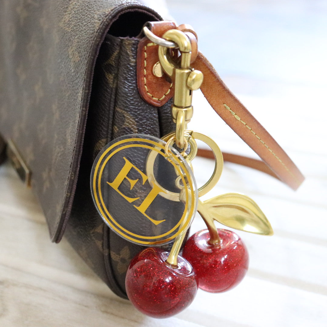 Cherry Bag Charm